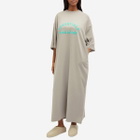 Fear of God ESSENTIALS Women's 3/4 Sleeve Dress in Seal