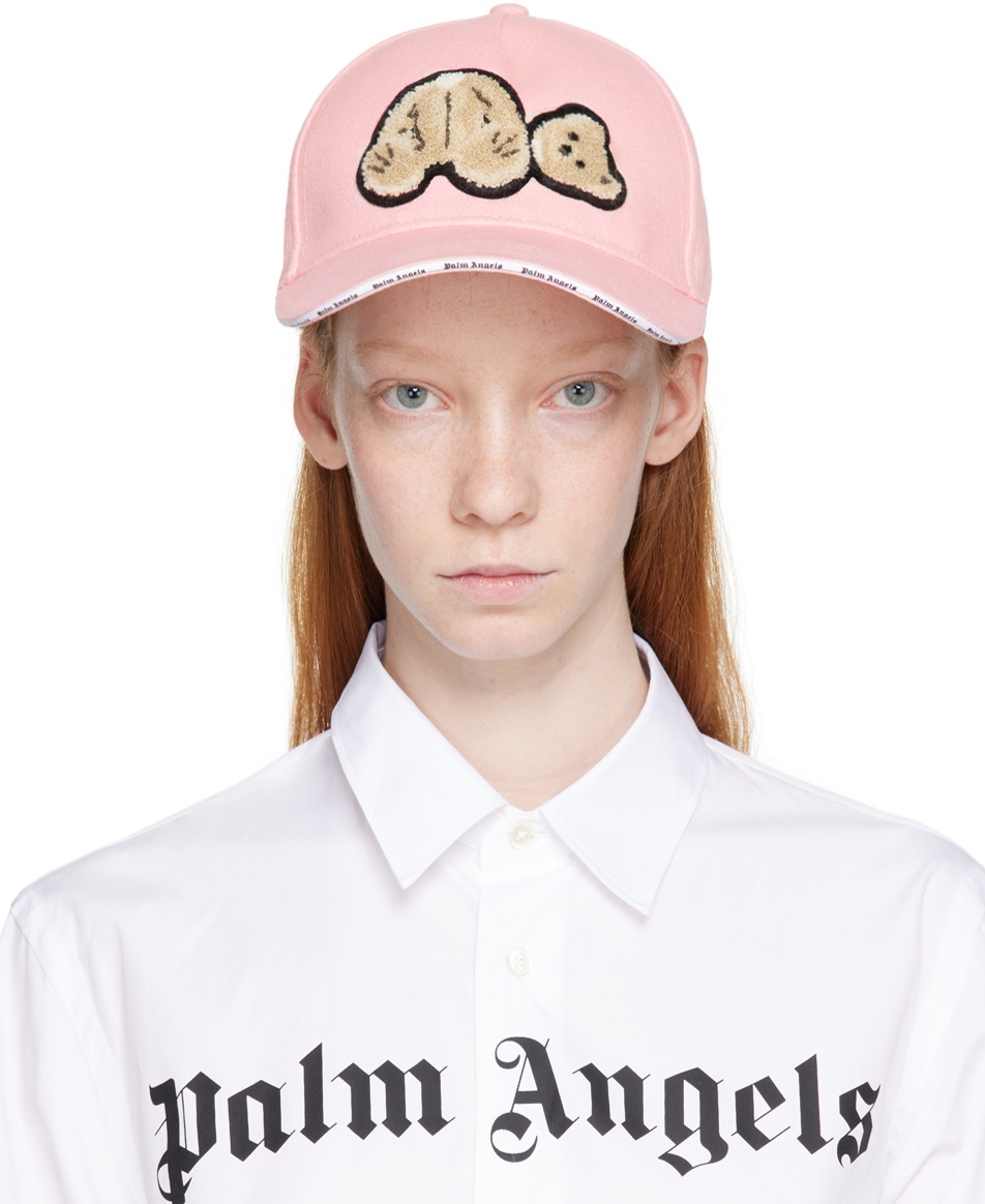 Bear Cap in black - Palm Angels® Official