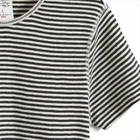Nudie Jeans Co Women's Nudie Eve Stripe Slub T-Shirt in Ecru/Black
