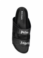 PALM ANGELS 20mm Faux Leather Slide Sandals
