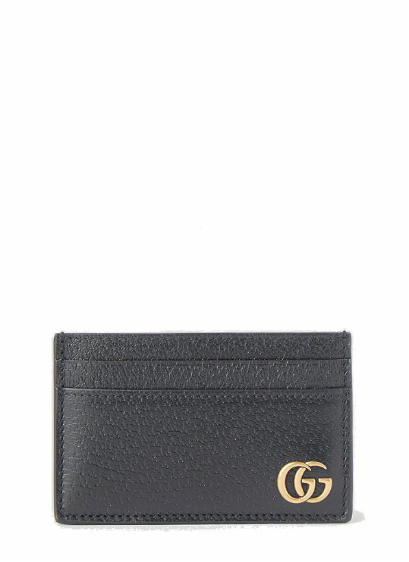 Photo: GG Marmont Card Holder in Black