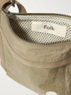 FOLK - Stack Canvas and Shell Messenger Bag