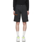 Marcelo Burlon County of Milan Black Confidencial Shorts