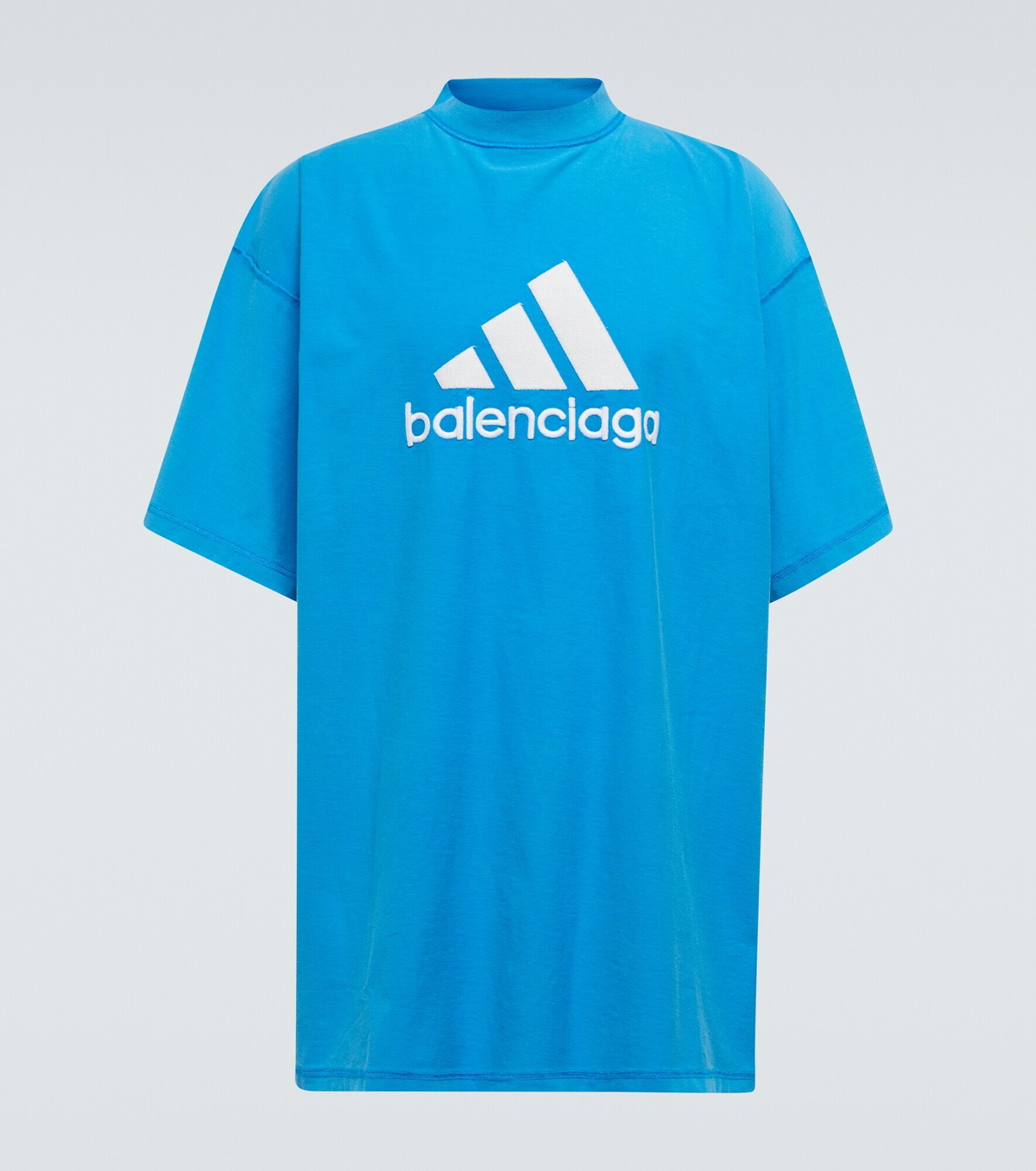 Balenciaga - x Adidas Logo cotton T-shirt Balenciaga