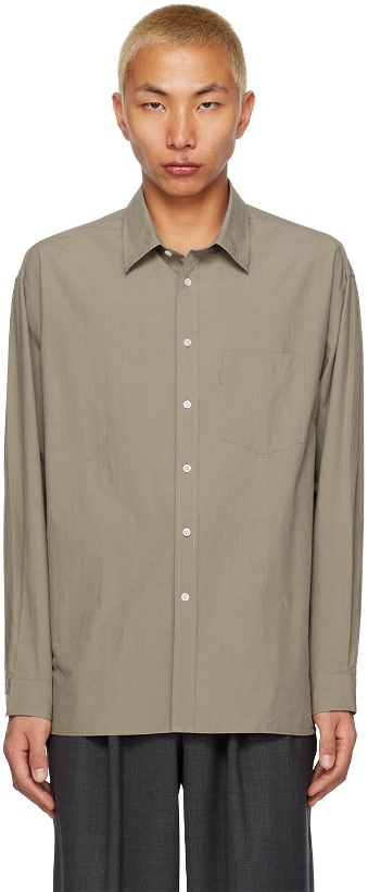 Photo: POTTERY Gray Comfort Shirt