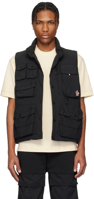 Photo: Moncler Grenoble Black Tongass Down Field Vest