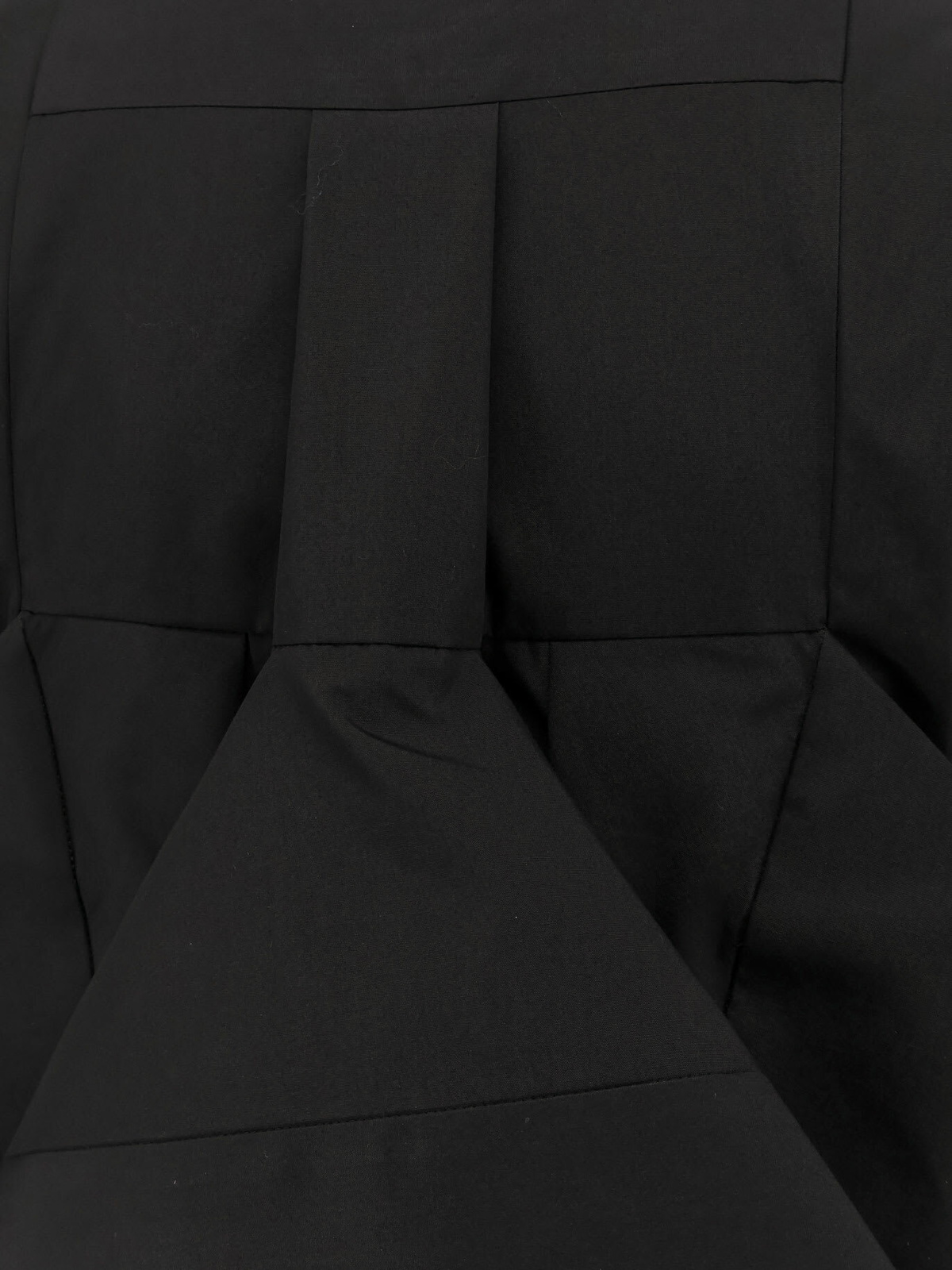 SACAI Dress with draped cotton inserts on the back サカイ Sacai Dress With Draped Cotton Inserts On The Back Sacai