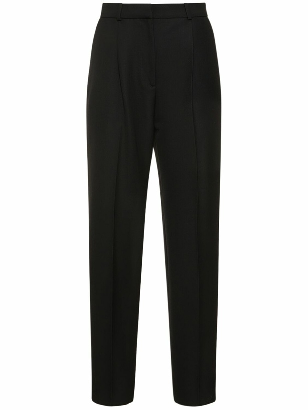 Photo: TOTEME - Single Pleated Wool Blend Pants