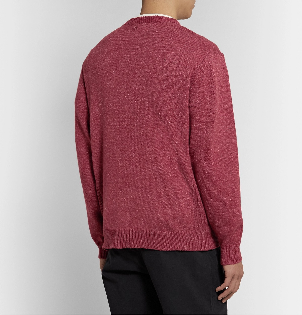 Pilgrim Surf Supply - Orr Knitted Sweater - Red Pilgrim Surf + Supply