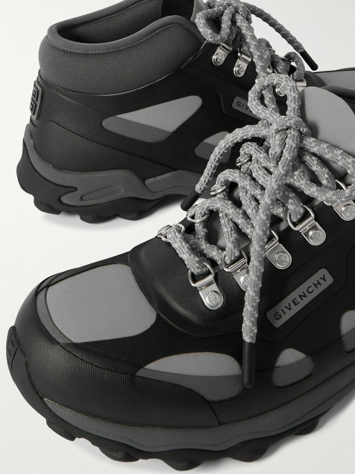 Givenchy - BOGS Neoprene-Trimmed Rubber Boots - Black