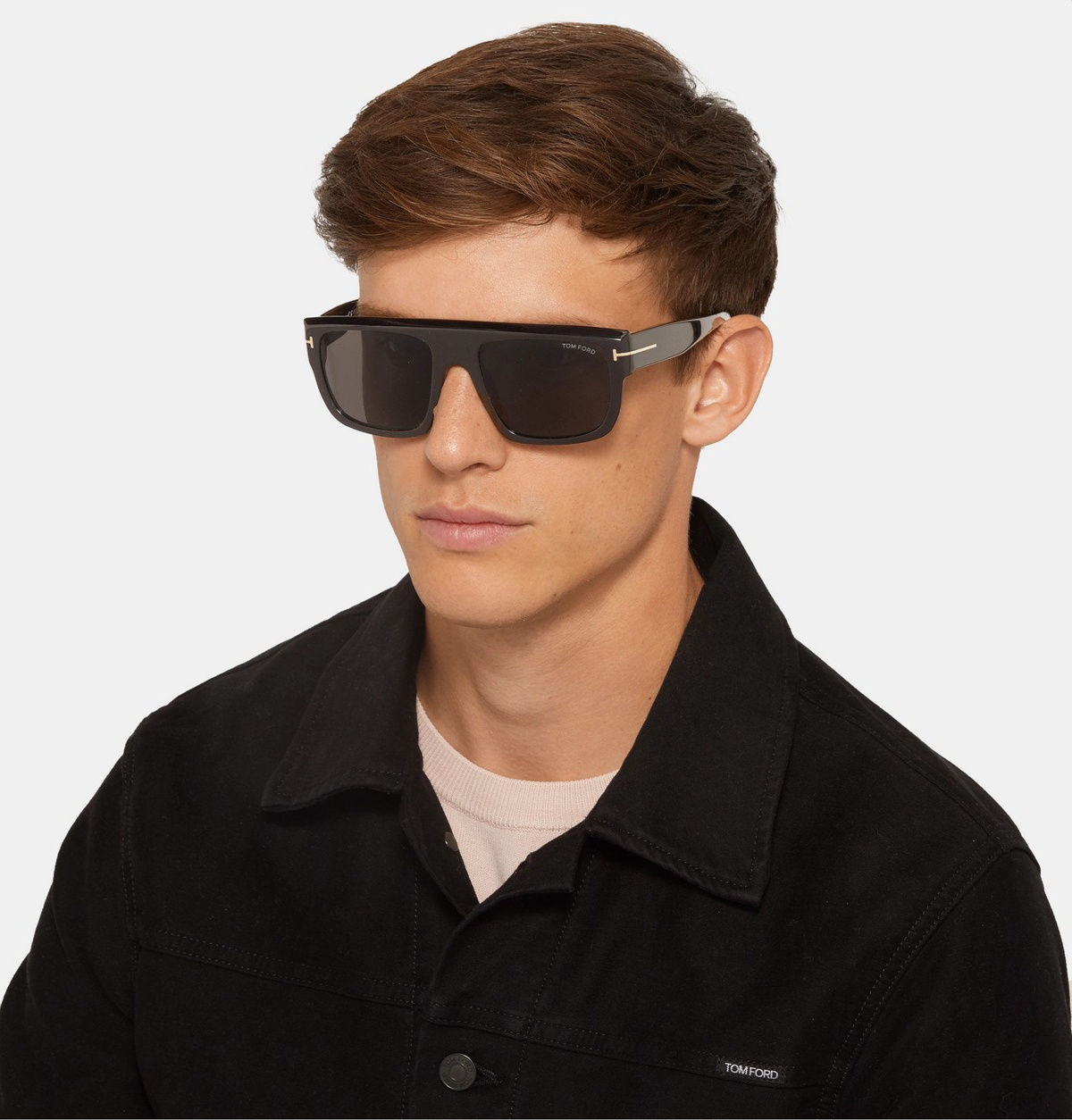 TOM FORD - Square-Frame Acetate Sunglasses - Black TOM FORD