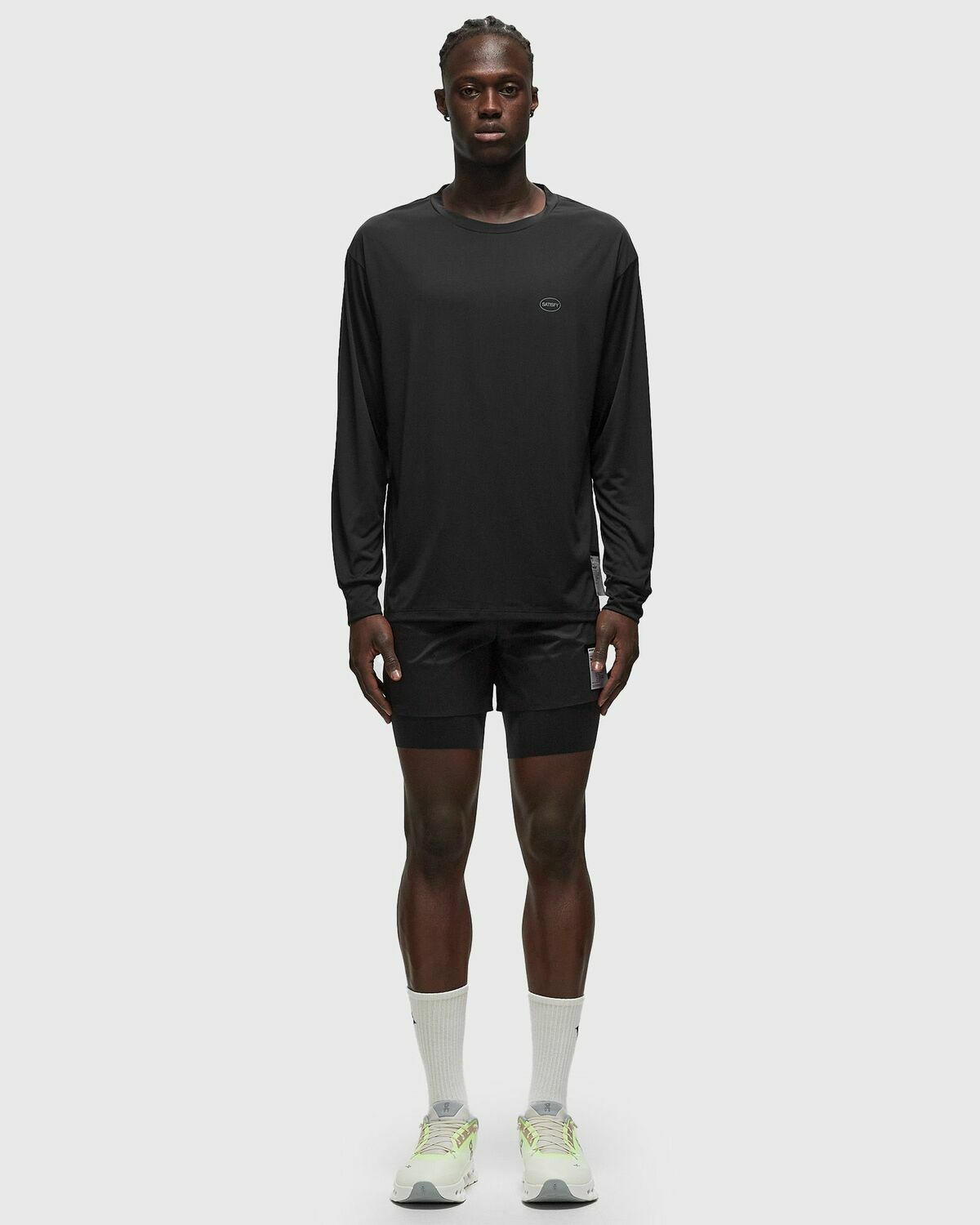 Satisfy Running Aura Lite Long Tee Black Longsleeves Satisfy