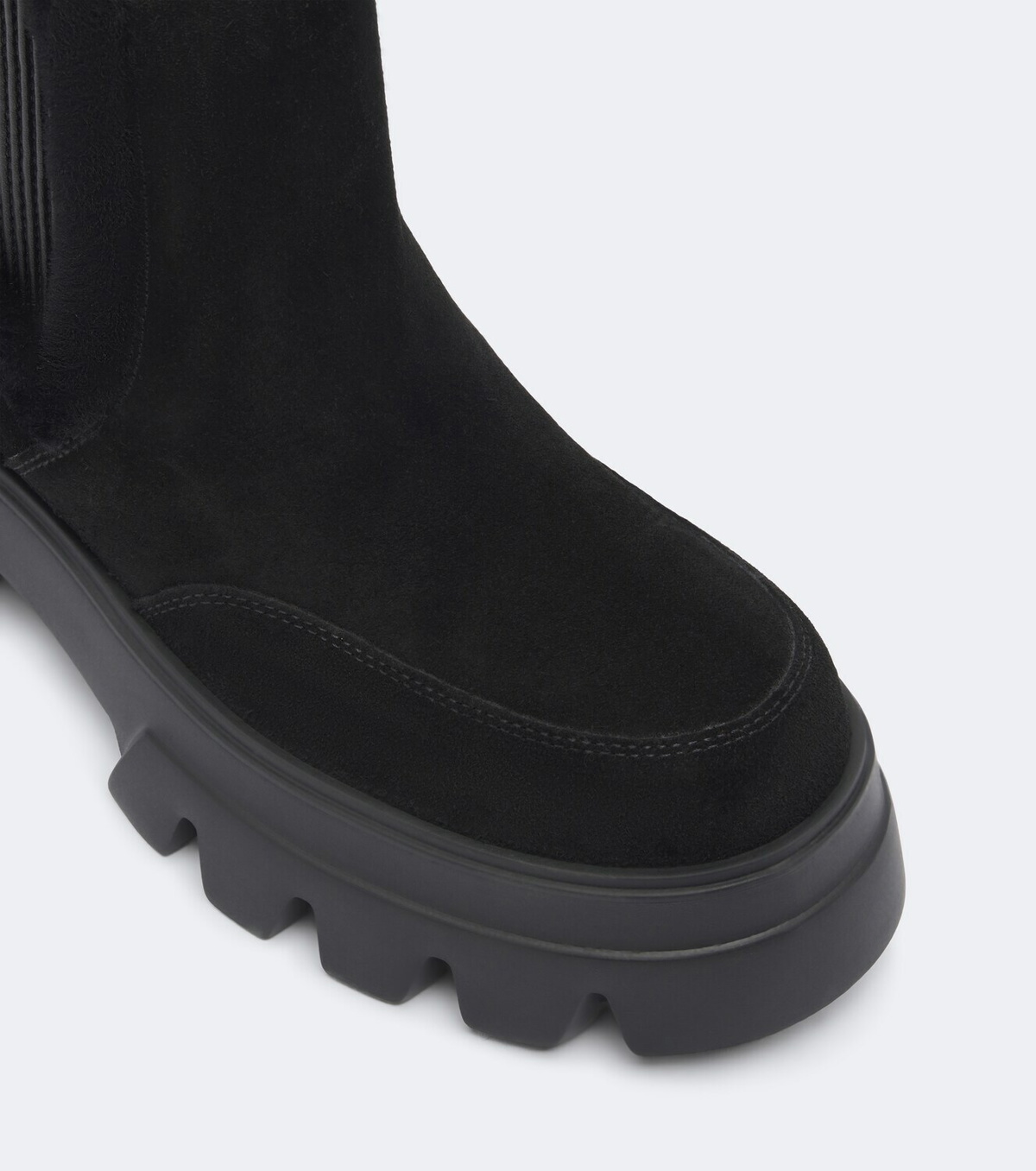 Bogner Sapporo shearling-trimmed suede ankle boots