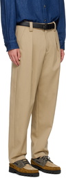 A.P.C. Beige Renato Trousers