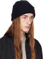 NORSE PROJECTS Navy Rib Beanie