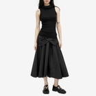 Maison Margiela Women's Midi Skirt in Black