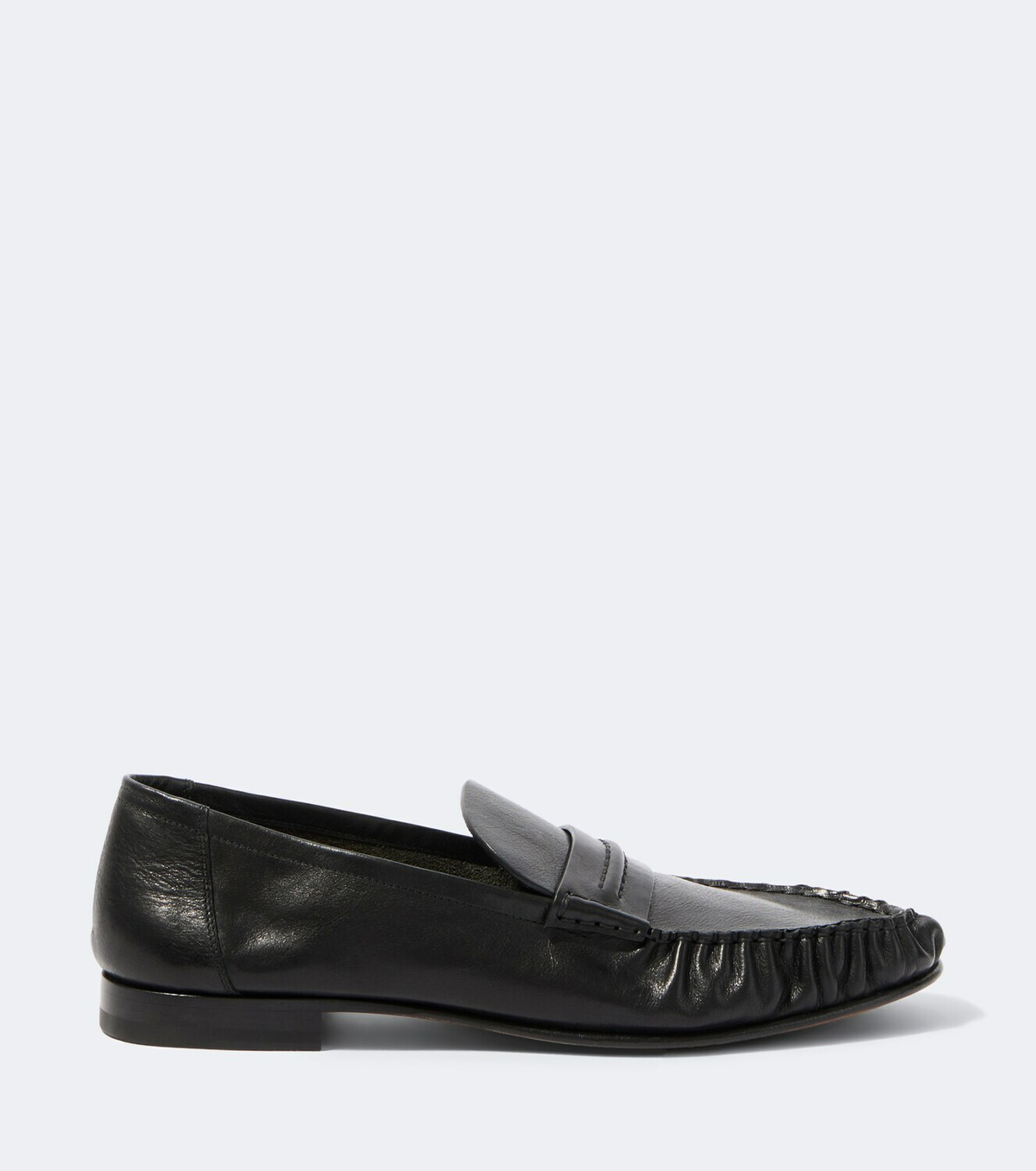 The Row Theo leather penny loafers