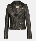Golden Goose - Golden Collection Chiodo leather jacket