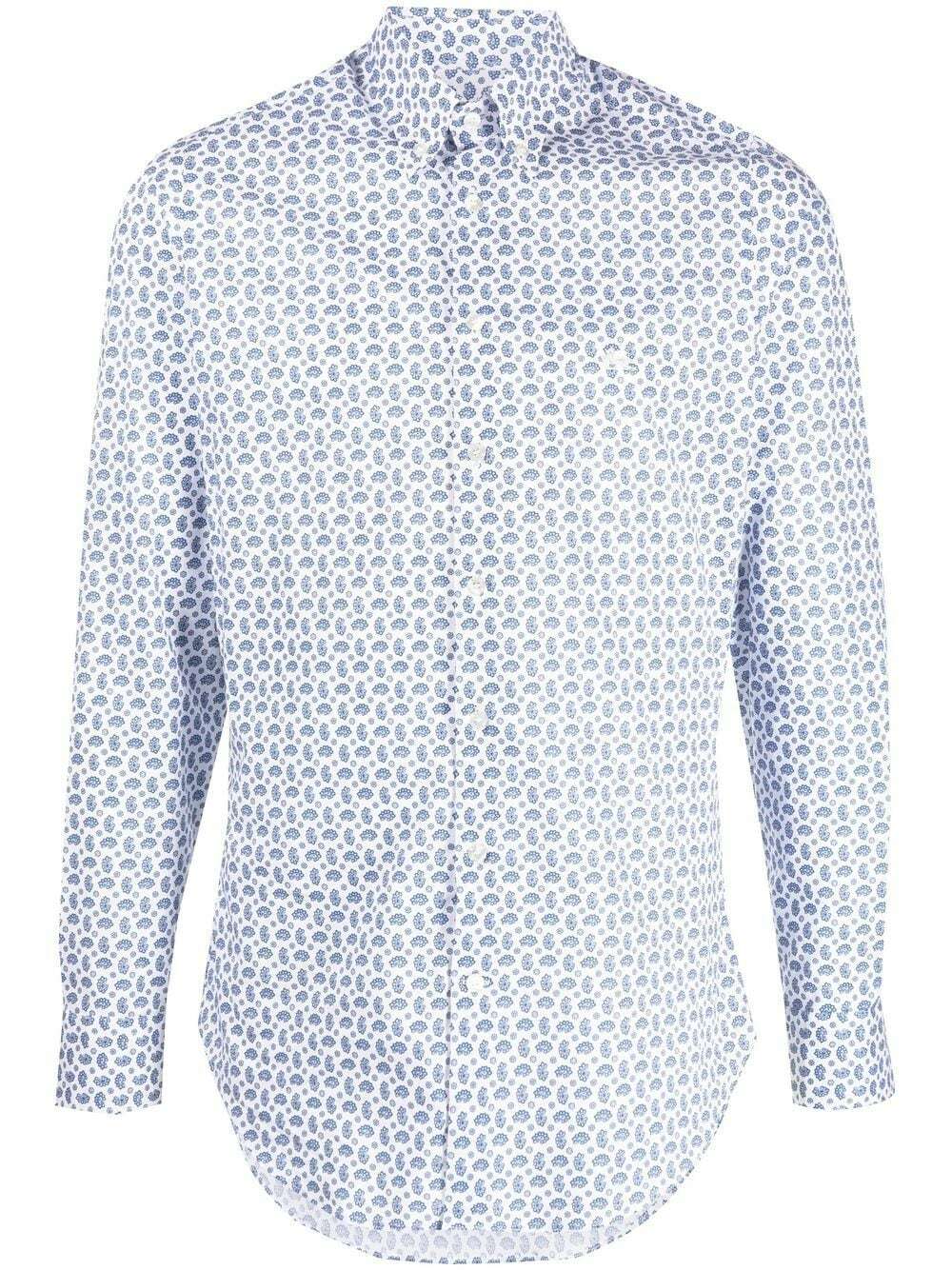 ETRO - Slim Fit Button Down Logo Shirt Etro