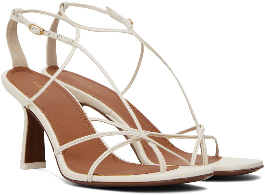 NEOUS Off-White Alphard Heeled Sandals