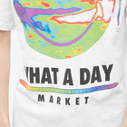 MARKET Men's Smiley What A Day T-Shirt in White