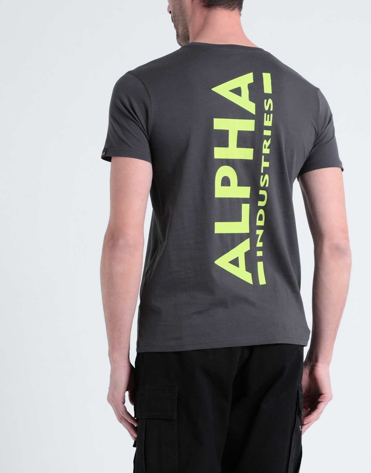 Alpha Industries Mens T-shirt Lead