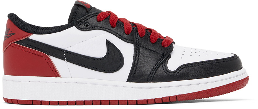 black and white jordans for kids