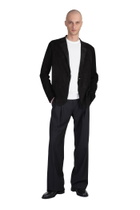 Salvatore Santoro Leather Jacket In Black Leather