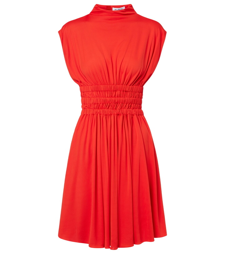 Photo: Alaïa Gathered minidress