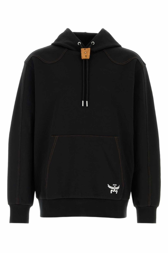 Photo: MCM Black Stretch Polyester Blend Sweatshirt