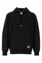 MCM Black Stretch Polyester Blend Sweatshirt