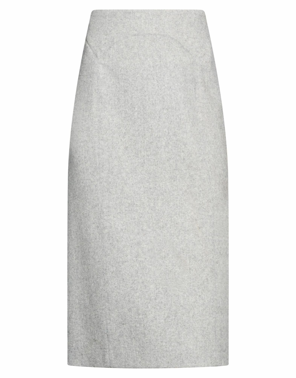 Ermanno Scervino Womens Midi skirt in Light grey