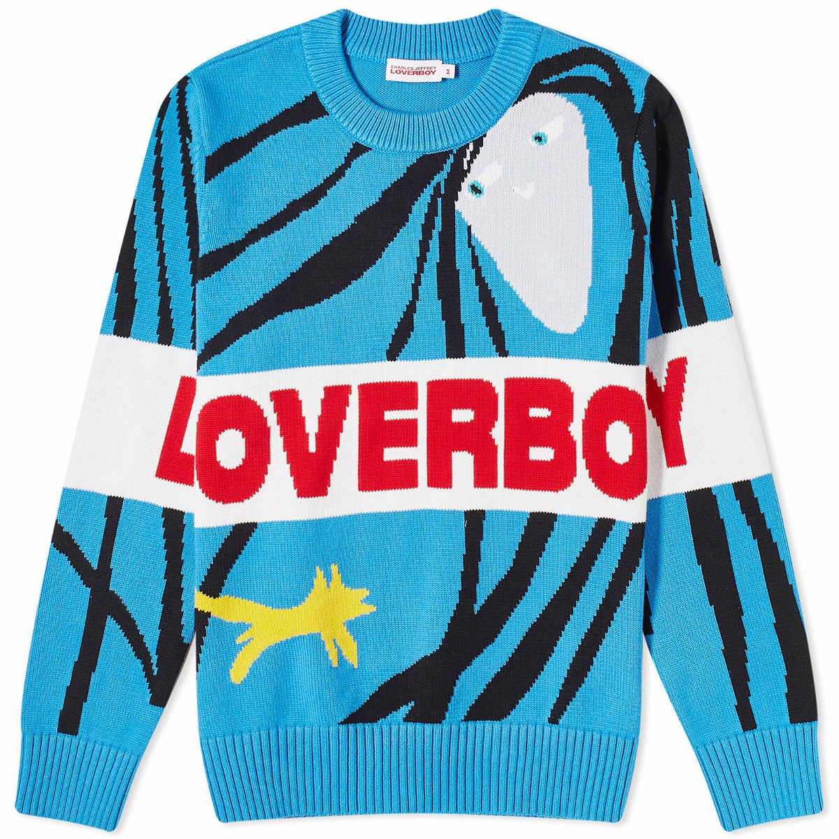 Photo: Charles Jeffrey Women's Loverboy Logo Sweater in Multi