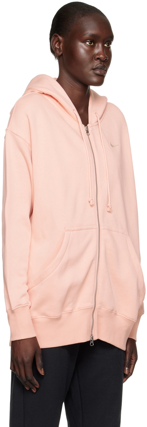 Nike Pink Sportswear Phoenix Zip Up Hoodie Nike