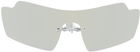 Coperni White Clip On Sunglasses