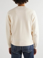 TOM FORD - Garment-Dyed Cotton-Jersey Sweatshirt - Neutrals