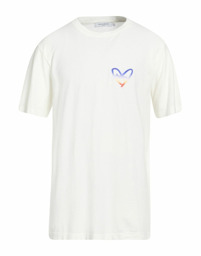 Photo: Maison Kitsuné Mens T-shirt in White