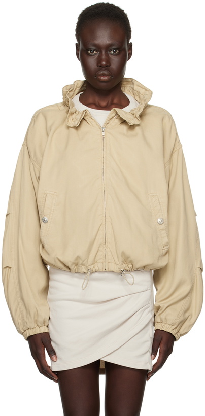 Photo: Isabel Marant Etoile Khaki Plume Bomber Jacket