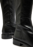 Stuart Weitzman 5050 Gisele Leather Knee-high Boots Black