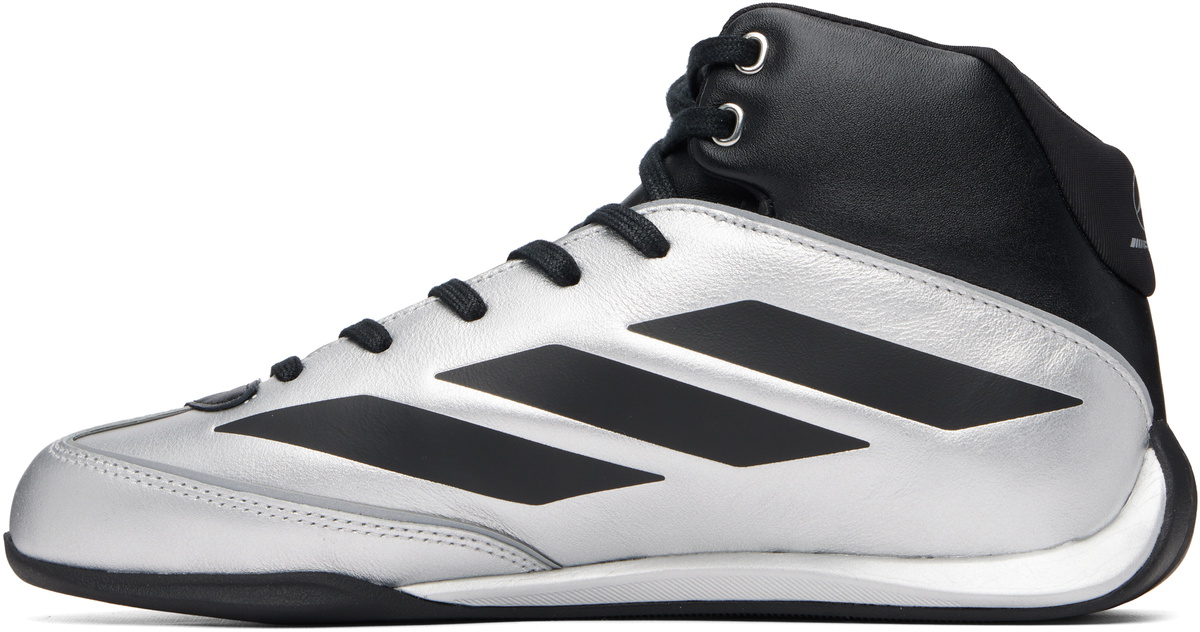 Y-3 Black & Silver Mercedes-AMG F1 Edition Feroza Hi Sneakers