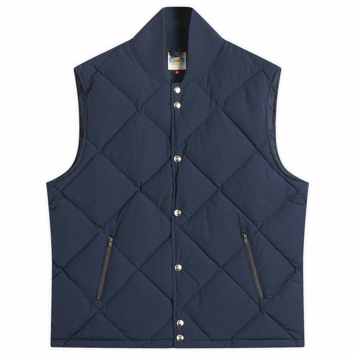 Dubbleware Men's Dubble Down Diamond Quilted Vest in Navy