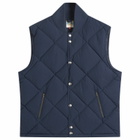 Dubbleware Men's Dubble Down Diamond Quilted Vest in Navy