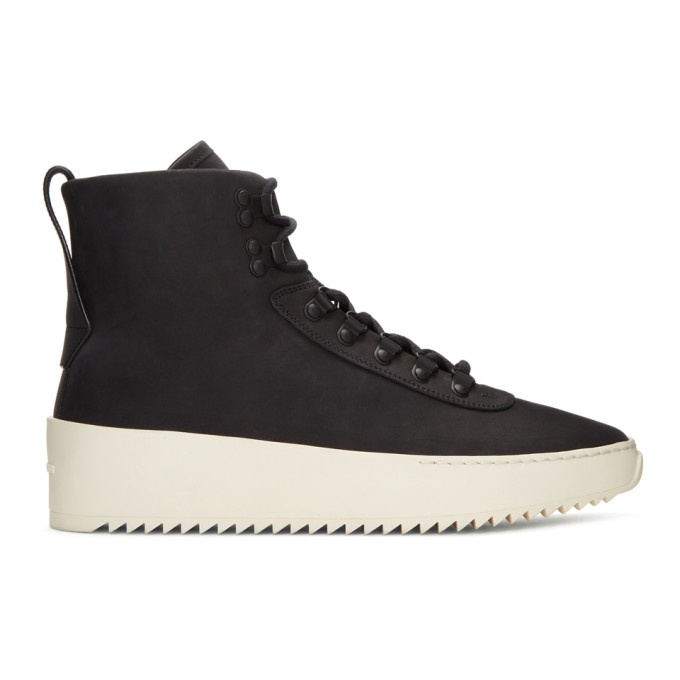 Photo: Fear of God Black Hiking Boots