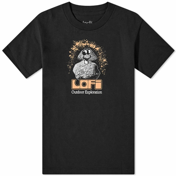 Photo: Lo-Fi Men's Outdoor Exploration T-Shirt in Black