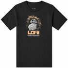 Lo-Fi Men's Outdoor Exploration T-Shirt in Black