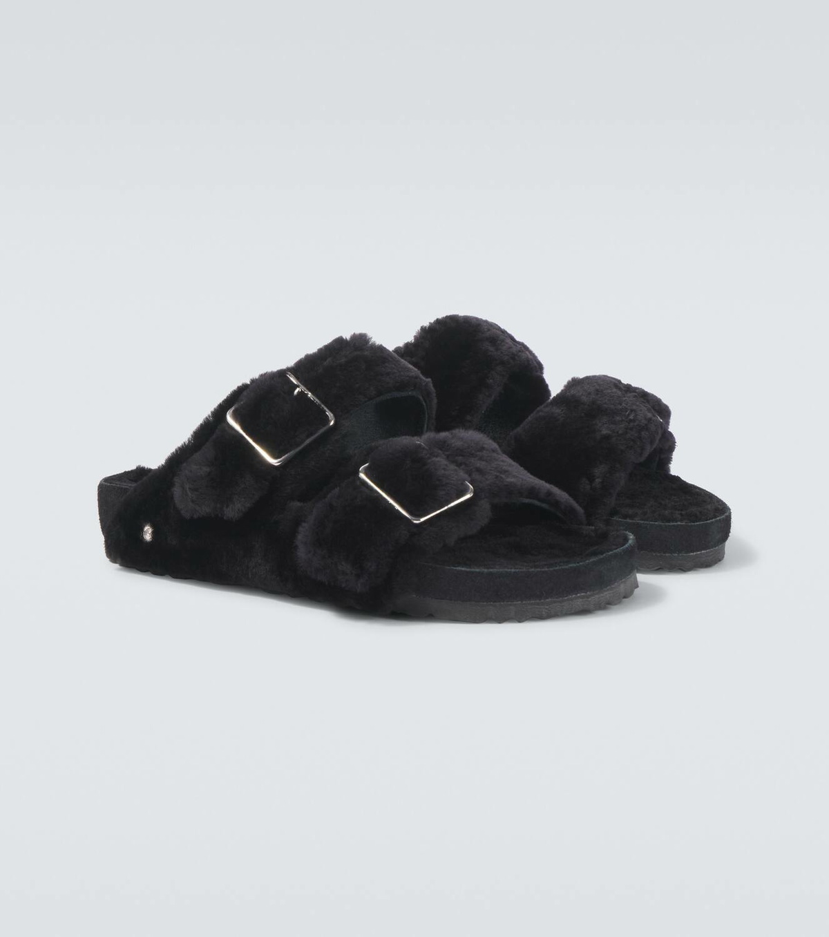 Birkenstock 1774 Arizona 1774 shearling-lined suede sandals