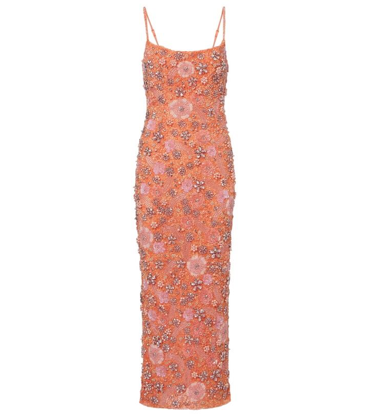 Photo: Rachel Gilbert Francesca embellished floral gown