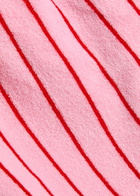 Bongusta Naram Striped Terry Shorts Pink