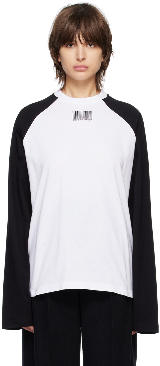 【関税込み】VTMNTS 'Barcode' shirt VTMNTS Black Big Barcode T-Shirt VTMNTS