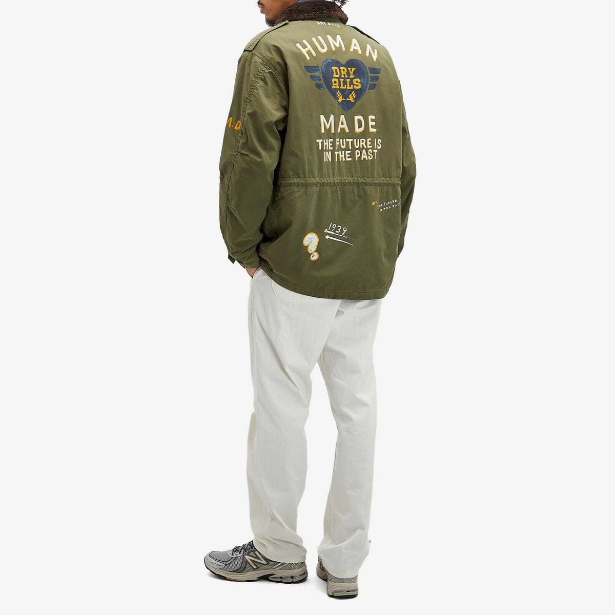 Human Made Men's field jacket in Olive Human Made